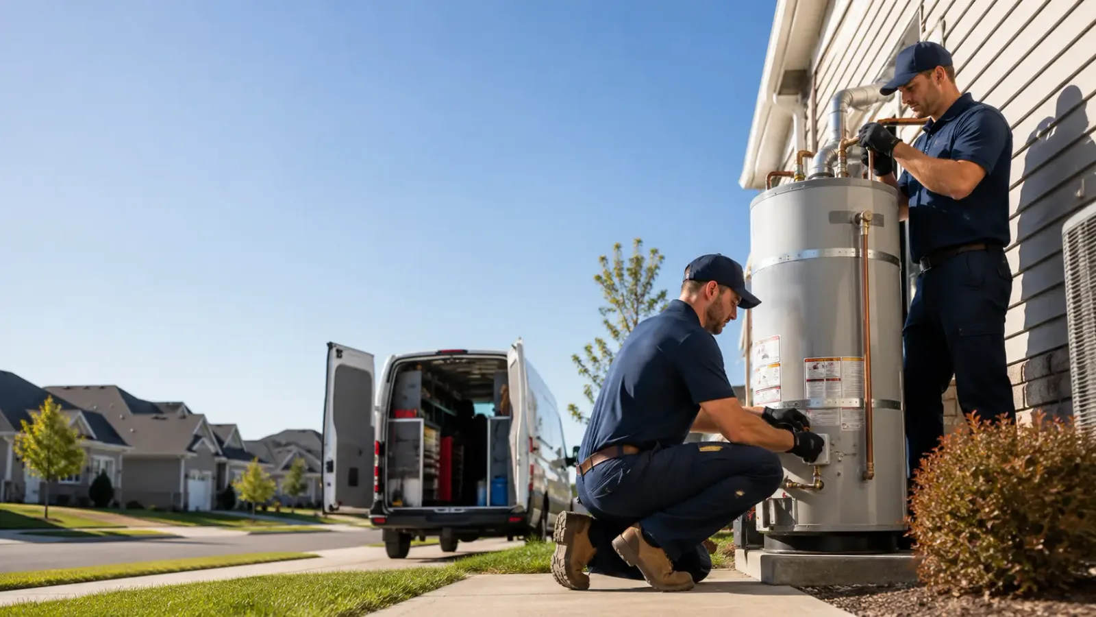 Water Heater Installation in Pocasset, OK